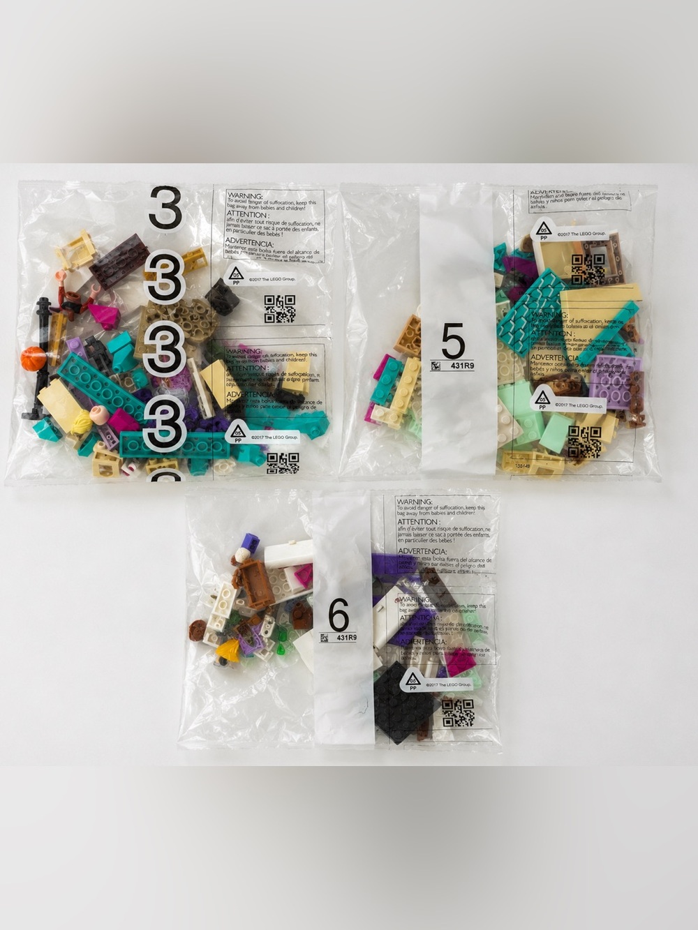 🧱 Genuine LEGO Sealed Numbered Bags – Lot of 3

Great find for a LEGO collector